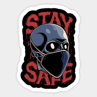 Stay Safe Sticker